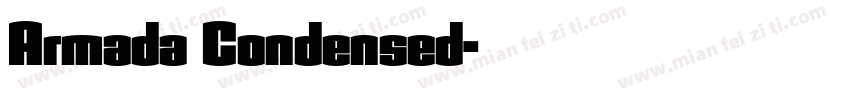 Armada Condensed字体转换